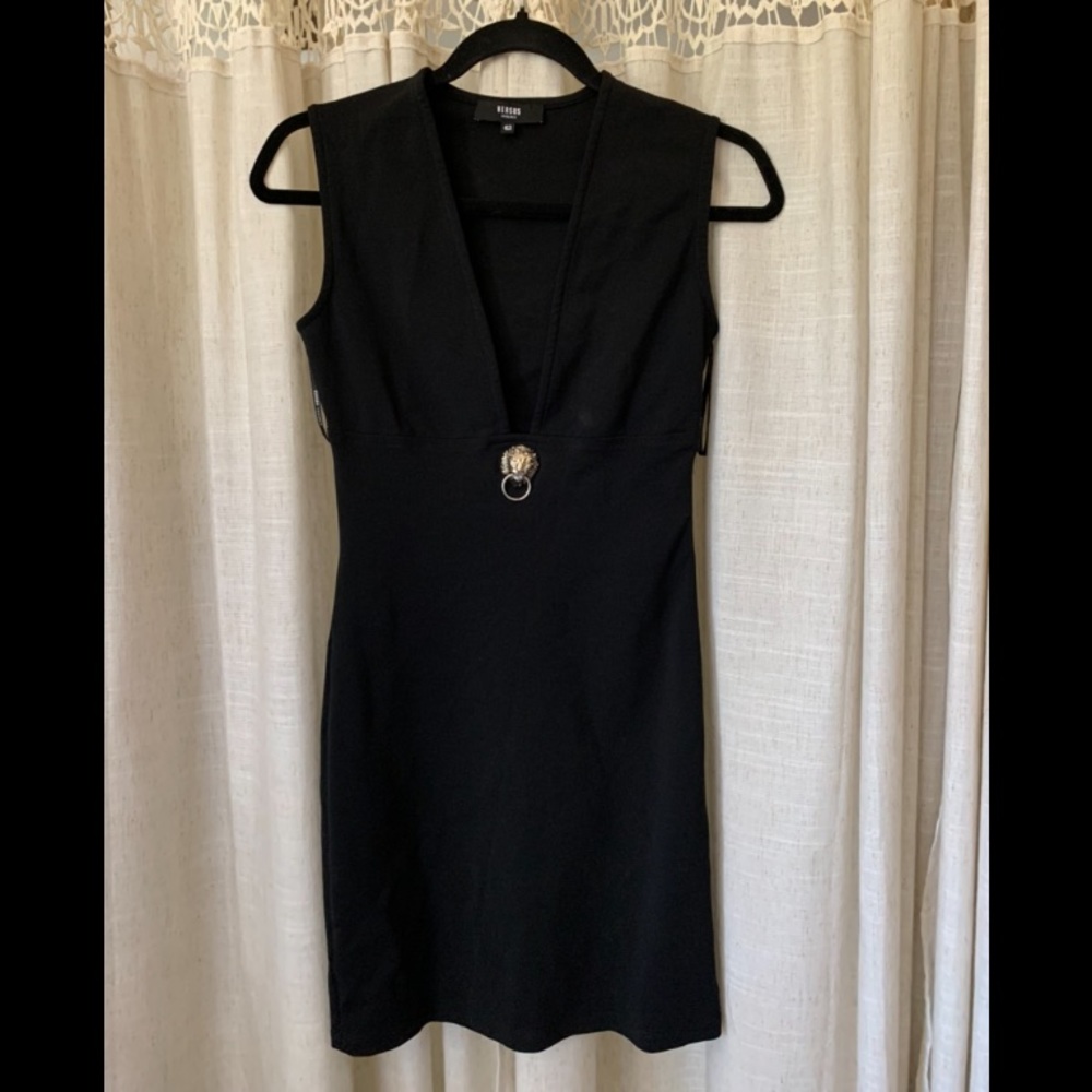 Versace Little Black Dress Bodycon